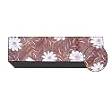 Polycarbonate Water &amp; Dustproof Split Ac Cover for Lg 1 Ton 5 Star Gw Series Ks-q12gwzd, Gray (Color17)