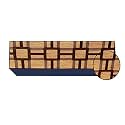 Polycarbonate Water & Dustproof Split Ac Cover for Carrier 2 Ton 3 Star, Cas24en3r39f0+cf243r390, Blue (Color01)