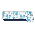 Polycarbonate Water &amp; Dustproof Split Ac Cover for Voltas 2 Ton 3 Star 243v Ezl2 Inverter, Blue (Color11)