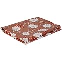 Vinyl Washing Machine Cover for Onida 8.5kg Fully Automatic Top Loading, T85grdd, Floral Print (Monza)