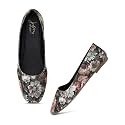 JM LOOKS Elegant Women Floral Print Pointed