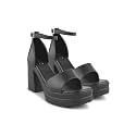 JM LOOKS Women39s Block Heel Sandal Platform