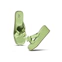 JM LOOKS Women39s Open Toe Platform Wedge