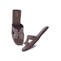 JM LOOKS Women39s Open-Toe Slip-On Flat Sandals