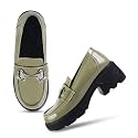 JM LOOKS Women39s Stylish Loafers Chunky Sole