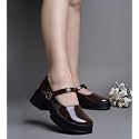 JM LOOKS Women Mary Jane Block Heels