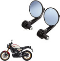 JMA TRADING Manual Rear View Mirror For Yamaha Universal For Bike (Left, Right)