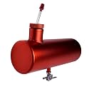JMCHstore Aluminum Mini bike Gas Fuel Tank Cylinder 4x11'' for Coleman Baja Montser Mega moto Predator Hemi non 212 Engine, Massimo Axis RealTree Motovox Mototec Dirt Gas Bike, Go Kart Parts (Red)