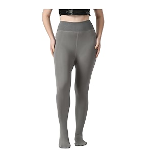 women39s lined fleece stockings  thick fur thermal tights for girls