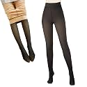 Women's Lined Fleece Stockings | Thick Fur Thermal Tights for Girls