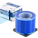 JMU Blue Barrier Film, Dental Barrier Tape 4" x 6", 1200 Sheets