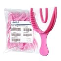 JMU 50 Pcs Full Arch Bite Registration Trays, Dental Impression Trays, Pink