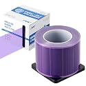 JMU Purple Barrier Film, Dental Tattoo Barrier Tape 4" x 6", 1200 Sheets