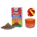 JN Combo Kalawa Moli Dhaga Orange Sindoor and Hawan Samagri for Puja Mandir Tilak Aarti Worship | 6 Threads 100gm Sindoor 200gm Samagri | Pure Haldi Non-Allergic Eco-Friendly | Made in India