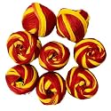 JN Pure Cotton Kalava Mauli Dhaga for Pooja Rituals | Pack of 12 Rolls (20g Each) | Red & Yellow Sacred Thread | Raksha Sutra for Diwali, Rakhi, Havan & Temple Pooja | Skin-Friendly Moli