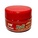 JN Pure Red Kumkum Roli Tika - 50g Each (Pack of 4) | 100 Percent Natural Color Free | Turmeric and Limestone Base | For Pooja Tilak Worship Rituals | Organic Sindoor Powder for Women