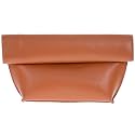 JNB Faux Leather Oversize Foldover Clutch