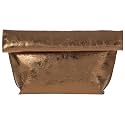 JNB Faux Leather Oversize Foldover Clutch