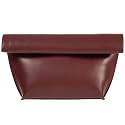 JNB Faux Leather Oversize Foldover Clutch