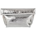 JNB Faux Leather Oversize Foldover Clutch