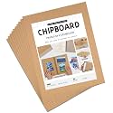 JNENERY 10 Chipboard Sheets 12.5 x 10", 22PT Book Board for Bookbinding
