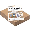 JNENERY 100 Chipboard Sheets 8.5 x 11", 22PT Cardboard for Crafts