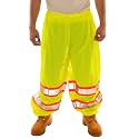 JOB SIGHT Tingley P70032 High Visibility Class E Two-Tone Mesh Pants, Fluorescent Yellow-Green