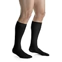 JOBST 110485 Activewear Compression Sock, 15-20mmHg, Knee High, Large, Black