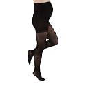 JOBST 119447 Ultrasheer Maternity Compression Stocking, 15-20mmHg, Classic Black, Large