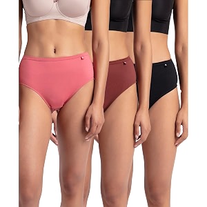 jockey 1406 women cotton hipster pack of 3 colors amp prints may vary