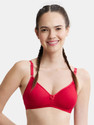 JOCKEY 1581 Super Combed Cotton Elastane Stretch Women Everyday Non Padded Bra