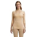 Jockey 2503 Women Extra Warmth Super Combed Cotton Rich Three Quarter Sleeve Thermal Top with StayWarm Technology