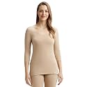 Jockey 2511 Women Warmth Soft Touch Microfiber Elastane Stretch Three Quarter Sleeve Thermal Top with StayWarm Technology