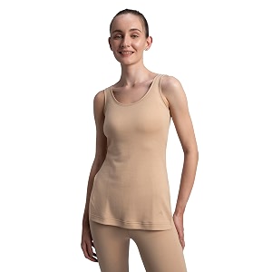 jockey 2547 women39s super combed cotton rich brushed fabric thermal tank top with staywarm technology_skin_xl
