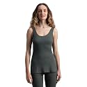 Jockey 2547 Women's Super Combed Cotton Rich Brushed Fabric Thermal Tank Top with StayWarm Technology_Charcoal Melange_S