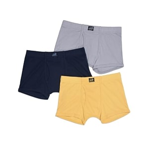 jockey 3036 boys super combed cotton rib fabric solid trunk with front open fly and ultrasoft waistband_pack of 3 colors amp prints may vary
