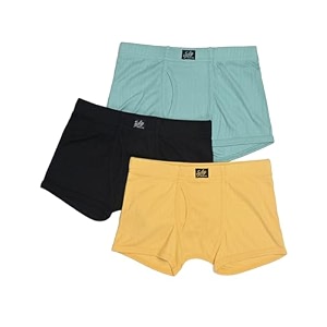 jockey 3036 boys super combed cotton rib fabric solid trunk with front open fly and ultrasoft waistband_pack of 3 colors amp prints may vary