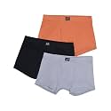 Jockey 3036 Boys Super Combed Cotton Rib Fabric Solid Trunk with Front Open Fly and Ultrasoft Waistband_(Pack of 3, Colors &amp; Prints May Vary)