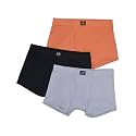 Jockey 3036 Boys Super Combed Cotton Rib Fabric Solid Trunk with Front Open Fly and Ultrasoft Waistband_(Pack of 3, Colors &amp; Prints May Vary)