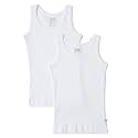 Jockey 3321 Boy's Super Combed Cotton Rib Fabric Round Neck Sleeveless Vest (Pack of 2)