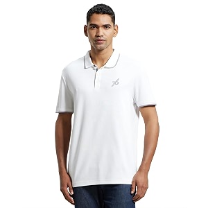 jockey 3911 men super combed cotton rich solid half sleeve polo t-shirt_prints may vary regular fit