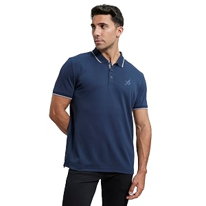 jockey 3911 men super combed cotton rich solid half sleeve polo t-shirt_prints may vary regular fit