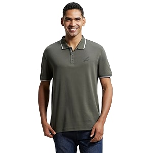 jockey 3911 men super combed cotton rich solid half sleeve polo t-shirt_prints may vary regular fit