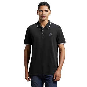 jockey 3911 men super combed cotton rich solid half sleeve polo t-shirt_prints may vary regular fit