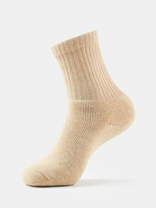 jockey 7035 compact cotton terry men solid mid-calfcrew