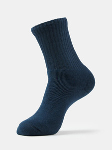 jockey 7035 compact cotton terry men solid mid-calfcrew