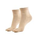 Jockey 7487 Women Compact Cotton Stretch Toe Socks with StayFresh Treatment_(Pack of 2)