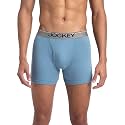 Jockey 8009 Men Super Combed Cotton Solid Long Trunk Boxer Brief