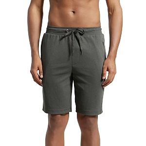 jockey am14 men super combed cotton rich straight fit shorts with zipper pockets