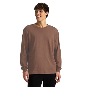 jockey am95 men super combed cotton rich solid round neck full sleeve t-shirt regular fit